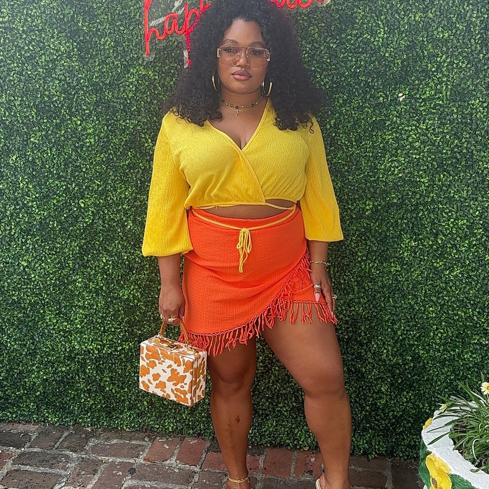 Shein mini skirt